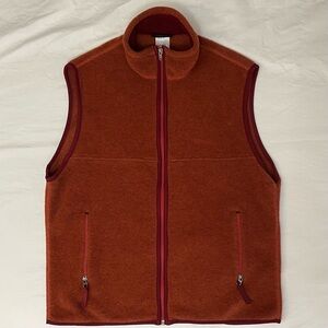 Patagonia Orange Synchilla Vest
